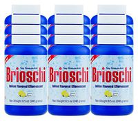 Brioschi Effervescent 8.5oz (12 Bottles) The Original Lemon Flavored Italian Effervescent 12 Bottles