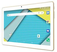 Tablet + Phone = Phablet 10.1" Display Unlocked 3G Android 8.1 Google Certified Powerful 4700 mAh Battery Dual Camera Fast Quad Core Processor ATT Tmobile Metro Cricket More - Gold