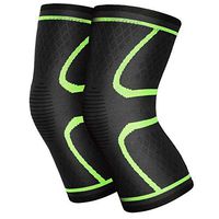Estink Knee Brace, 1 Pair Compression Knee Sleeve Knee Support for Men Women Running Basketball Cycling Supports Knee Ligaments(M)