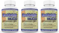 MaxHeight 5000 Height Enhancement Bone Growth Formula 60 Capsules 3 Bottles