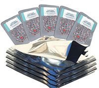 (50) 1 Gallon Mylar Foil Bags + (50) 500cc Oxygen Absorbers + Free LTFS Guide