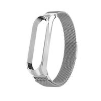 KOERIM Replacement Band Bracelet for Xiaomi Mi Band 4,Magnetic Metal Stainless Steel Band Wristband Adjustable for Xiaomi MiBand 4 Smart Watch