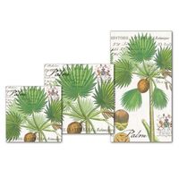 Michel Design Works Palm Island Cocktail Napkin, Package of 20, 3-Ply