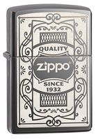 Zippo ZO12319 Fixed Blade, Knife,Hunting,Camping,outdoorkitchen, One Size, Black Ice Laser Engrave