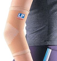 LP Ceramic Elbow Support (Unisex; Tan), Medium