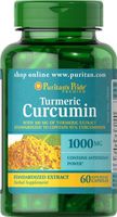Turmeric Curcumin 1000 mg Standardized Extract with Curcuminoids One Bottle