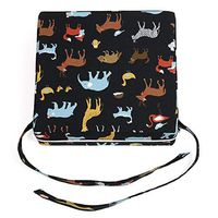 Daliuing Dining Chair Heightening Cushion Portable Dismountable Adjustable Highchair Booster for Kids Infant Washable Thick Chair Seat Pad