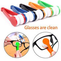 Fdrirect Sun Glasses Eyeglass Microfiber Spectacles Cleaner Cleansing Brush Cleaning LW