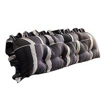 Qi Peng Mat Bedside Cushion - Pillow Bed Head Large Back Soft Bag Removable and Washable Waist Cushion Sofa Long Pillow Home Bedroom Bed Back Sofa Cushion (Color : D, Size : 180x12x53cm)