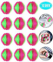 Hslife 12PCS Washing Ball Lint Remover Balls Plastic Laundry Ball Pet Hair Remover for Laundry, Remove Hair from Dogs and Cats on Clothes, Save Drying Time