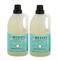 Mrs. Meyer's Clean Day 64 Load Laundry Detergent, Basil, 64 fl oz (2)