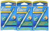 Clinere® Ear Cleaners, 10 Count, (Pack of 3) Earwax Remover Tool Safely and Gently Cleaning Ear Canal at Home, Ear Wax Cleaner Tool, Itch Relief, Ear Wax Buildup, Works Instantly, Earwax Cleaners