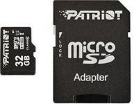Patriot PSF32GMCSHC10BK Signature Series 32GB microSDHC Flash Card Model - OEM