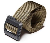 CQR Tactical (Pack of 1) Duty Nylon Webbing EDC Military Belt, Unique(mzt01) - Khaki, XL[w40-42]
