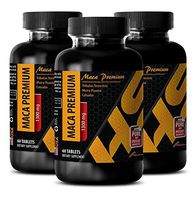 Boost Sex Drive Women - MACA Premium - Maca Root herb - 3 Bottles 180 Tablets