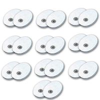 NueMedics 10 Pairs Small Pads TENS Electrodes Premium Quality Self Adhesive Sticky Gel Pads Acupuncture Points Snap on Pads (20 Pads)