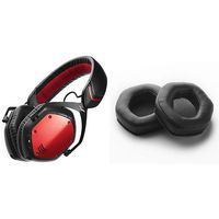 V-MODA Crossfade Wireless Over-Ear Headphone & XL Black Memory Cushions