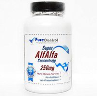 Super Alfalfa Concentrate 250mg // 100 Capsules // Pure // by PureControl Supplements