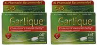 Garlique Dietary Supplement Caplets, 60-Count Packages (Pack of 2)