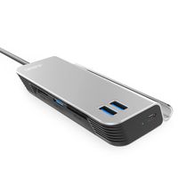 OMARS USB C Hub 6 in 1 HDMI 4K Adapter, 3 USB 3.0, 1 SD Card Reader Power Delivery Compatible MacBook Pro 2017, Microsoft Lumia 950XL, Google Chromebook Pixel, Dell XPS 12/13 More