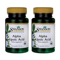 Swanson Alpha Lipoic Acid 50 Milligrams 120 Capsules (2 Pack)