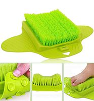 Foot Brush Scrubber Cleaner Bath Massager Washers For Shower Shower Foot Feet Cleaner -13.79.33.9 Inch Green