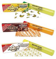 Bundle - 6 Items - Juicy Jays "Banana Boat" Flavors - 1 1/4 Flavored Rolling Papers