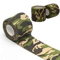 DEALPEAK Waterproof Cloth Tape Self Adhesive Repair Bandage Adhesive Thickened Stretchy Strong Camo Wrap Tape