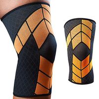 Compression Knee Sleeve - Knee Support for Gym, Running, Crossfit, Basketball, Weightlifting, Workout, Sports - Knee Brace for Men & Women (XL) (XLarge)