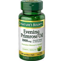 Nature's Bounty Evening Primrose Oil 1000 mg Softgels 60 ea (Pack of 5)