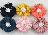 20pcs Radish The Filament Heart Flower Sewing Appliques DIY -(Pick Color) (Mix)