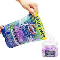 Clorox Fraganzia Air Freshener Crystal Beads Refill Pouch in Lavender with Eucalyptus | Value Pack, 30 Ounces