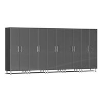 Ulti-MATE UG22650G 5-Piece Tall Garage Cabinet Kit in Graphite Grey Metallic
