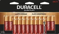 Duracell Quantum AA Alkaline Batteries - Long Lasting, All-Purpose Double A Battery for Household and Business - 16 Count