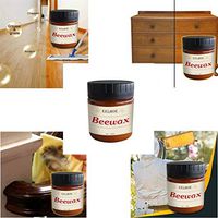 Wood Seasoning Beewax - Traditional Beeswax Polish for Wood & Furniture - Home Cleaning Cleaner and Protector Wax, Furniture Wood Polish and Conditioner Non Toxic for Beautify & Protect (120 ml)