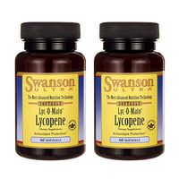 Swanson Lyc-O-Mato Lycopene 10 Milligrams 60 Sgels (2 Pack)