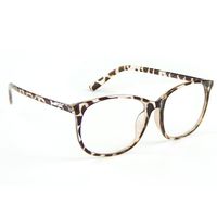 Cyxus Blue Light Filter Anti Eyestrain Computer Glasses, White Leopard Print Frame
