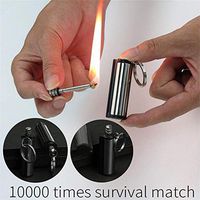 5pcs Survival Endless Match Box 10000 Outdoor Emergency Flint fire Starter
