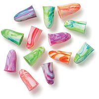 SoundsBeauty 10 Pcs 5 Bag Multicolor Soft Light Ear Plugs Sound Defenders Protector Earplugs