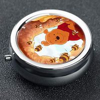 DISNEY COLLECTION Pill Case Winnie The Pooh 3 Sets Water Rust Proof Travel Portable Daily Medicine Pill Box