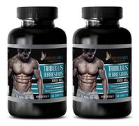 Muscle Enhancer for Men - TRIBULUS TERRESTRIS 1000MG - 40% Extract - tribulus Extract Powder - 2 Bottles (120 Tablets)