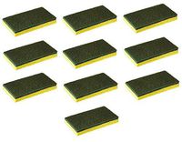 EverydayEssentials Large Dish Sponge - Pack of 10 Commercial Sponges Heavy Duty Scrub