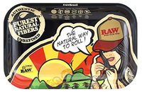 RAW Rolling Tray Brazil Girl - 11" x 7" / Small