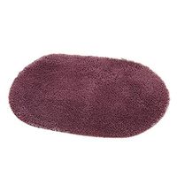 Meidexian888 Thicken Absorbent Soft Bathroom Bedroom Floor Non-slip Mat Memory Foam Bath Shower Rug 50x80cm (Purple)
