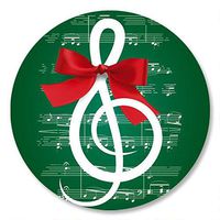 Merrry Melody Christmas Envelope Seals -Set of 72