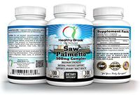 Saw Palmetto 500mg Complex 100 Capsules Saw Palmetto Berries Powder Extract Herbal Supplement Supports Healthy Prostate Urination Frequency & Flow May Block DHT & Reduce Hair Loss