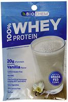 Biochem 100% Whey Protein "Vanilla" Single Serving Packs 30.6 Grams, 10-Count