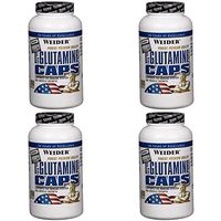 (4 PACK) - Weider Nutrition - L-Glutamine | 160's | 4 PACK BUNDLE