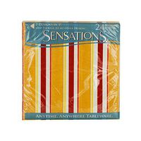 Sensations Beverage Napkin Fancy Lattice, 24 ct