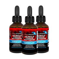 MUSCLE FORCE Extreme 3 Bottle Pack 400mg Proprietary Formula Our Strongest Strength and Endurance Spray Improves Muscle Strength and Recovery Time 2oz Spray Bottles | Free Shipping